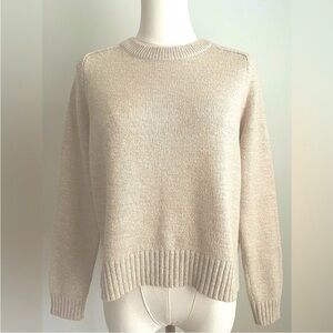 Divided Pullover Sweater Size M